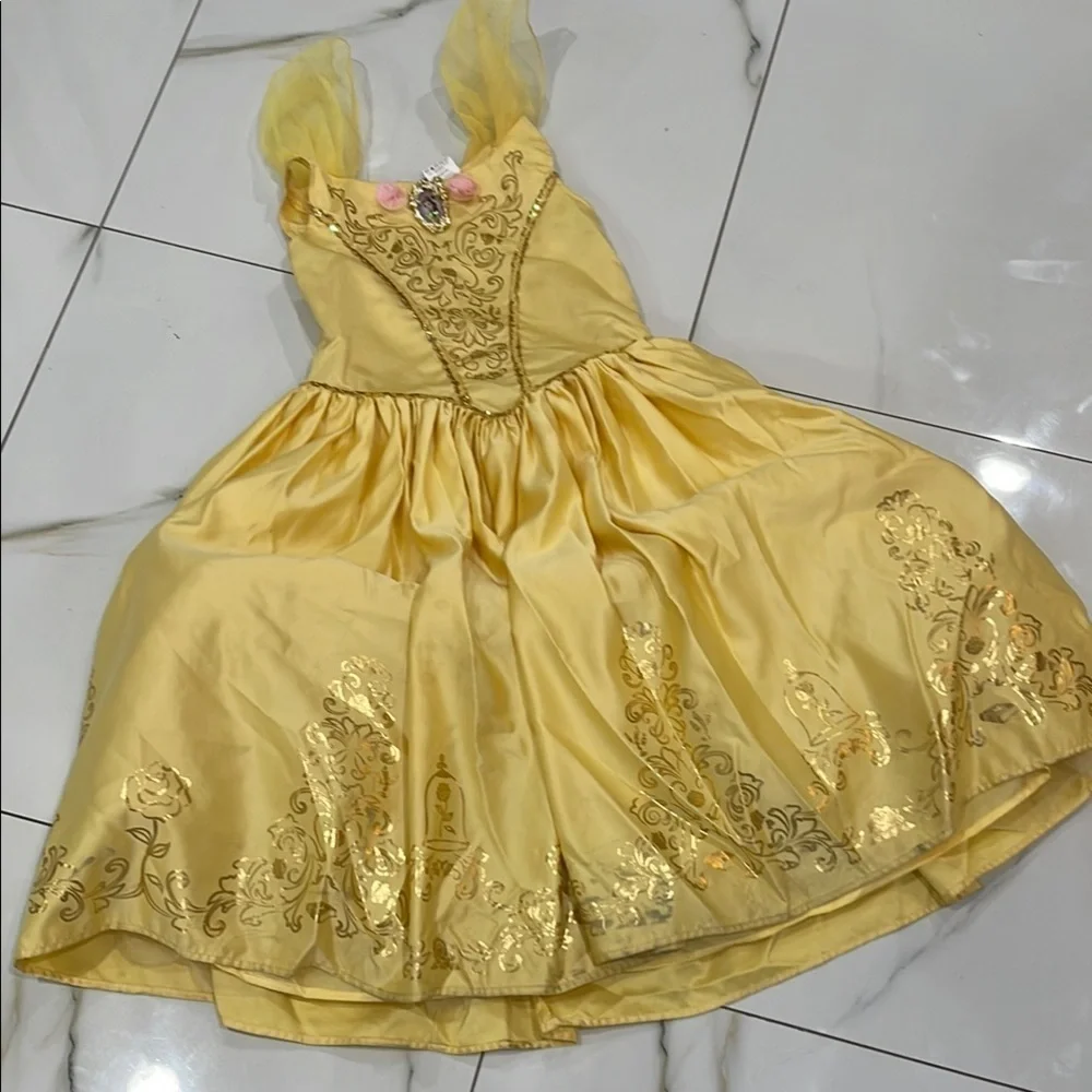 Belle Halloween Princess Dress Costume size 7/8